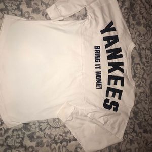 Pink Victoria secret varsity Yankees